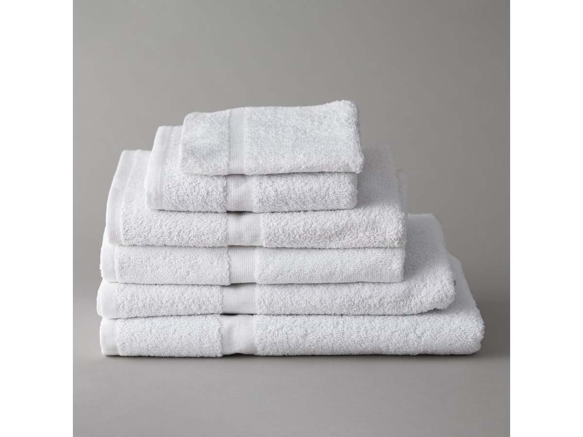 Wholesale White Bath Towels, 24x50